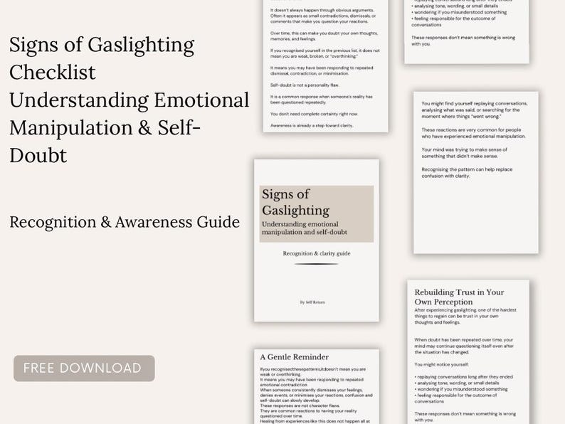 Signs of Gaslighting in a Relationship | Subtle Red Flags & Self-doubt ...