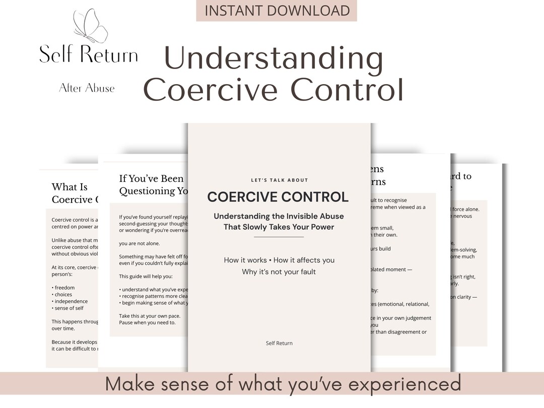 Coercive Control in Relationships | Signs, Patterns & Hidden Abuse ...