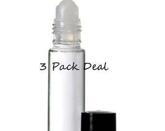 3 Pack Deal - Fragrance Perfume Cologne Roll-On Oils - 10 ml Bottles - PICK 3