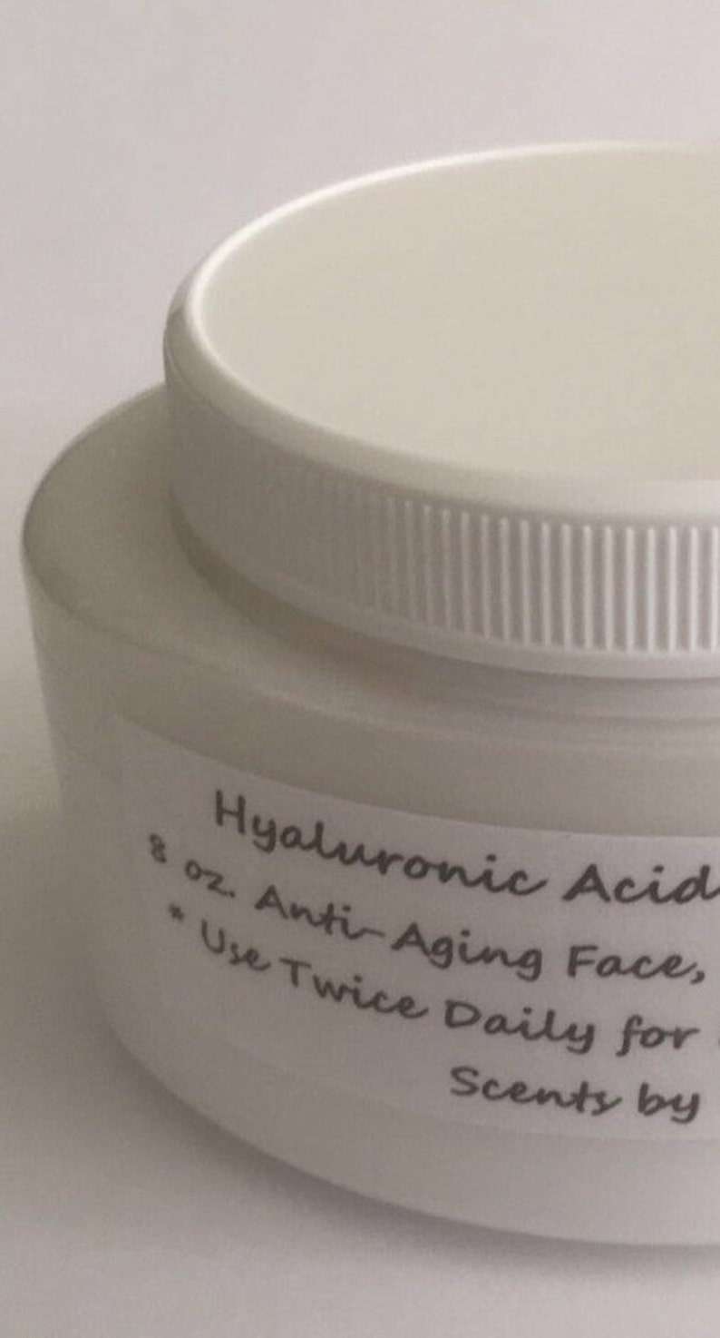 Hyaluronic Acid Face Neck & Eye Cream Promotes Collagen Etsy