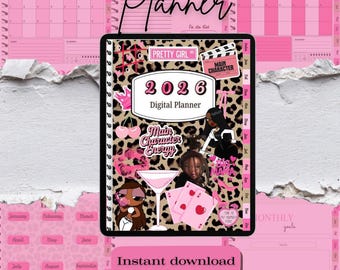 Pretty Girl Planner 2026