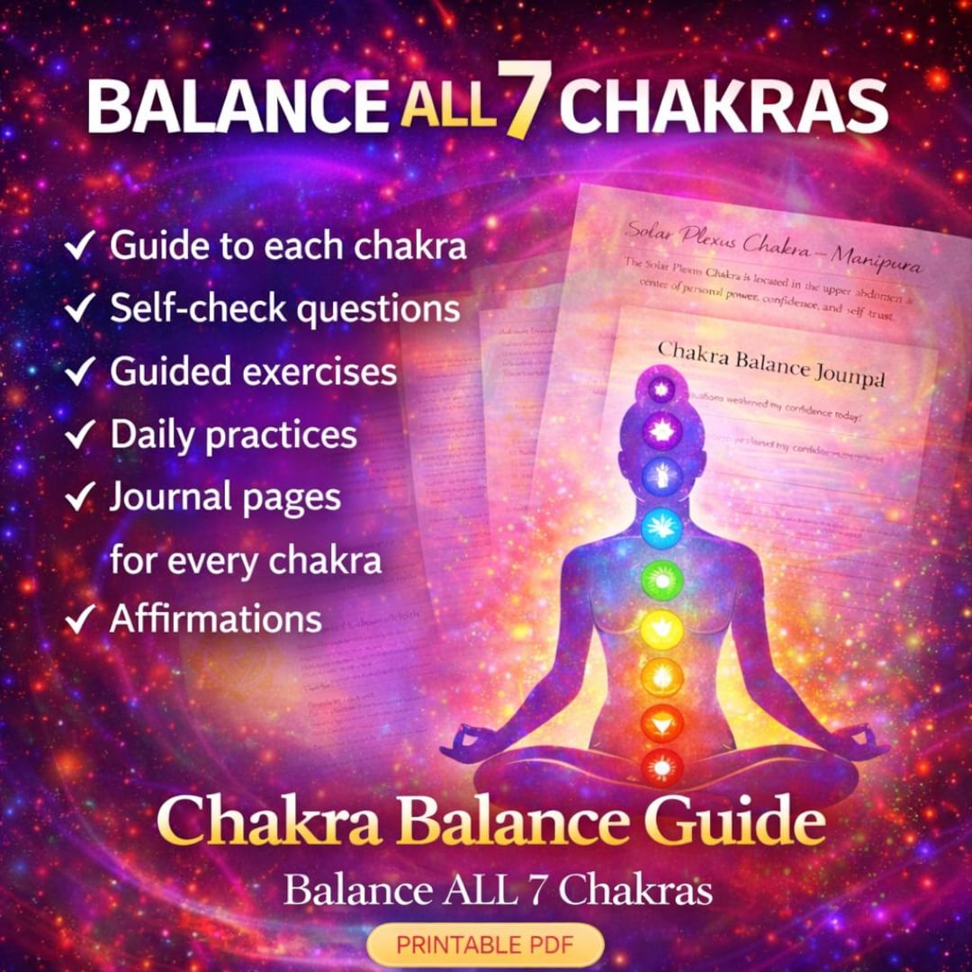 Chakra Balance Journal Guide - All-in-one Exercises, Practices ...