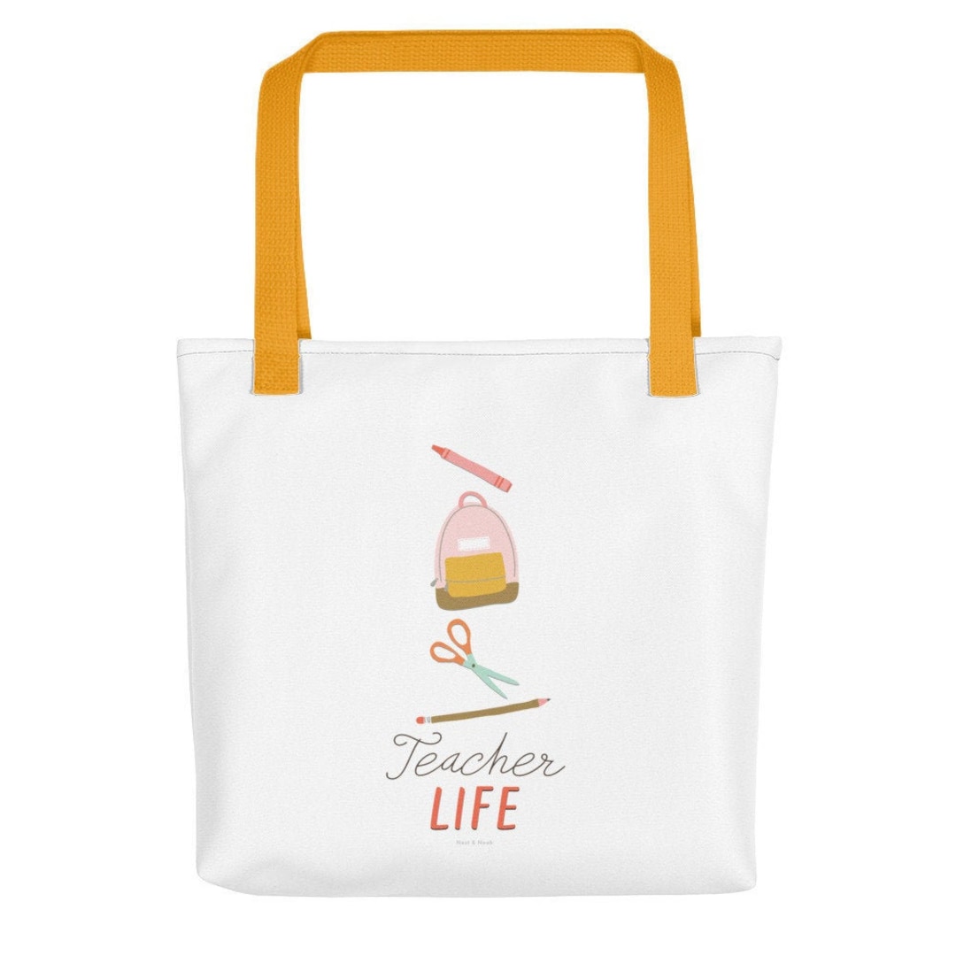 LehrerLebenTascheLehrerGeschenkLehrerAnerkennungIdeeGe Etsy.de