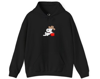 Cowboy Snoopy with Gift Hoodie | Peanuts Western Cartoon Sweatshirt