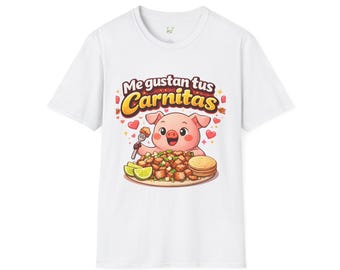Pig Carnitas T-Shirt | Funny Mexican Food Tee