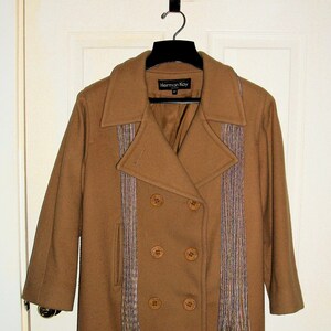 Ladies camel crombie coat online
