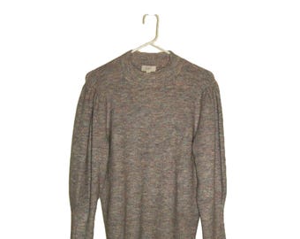 SAlE 80% OFF Vintage Pullover Pastel Sweater Bishop Sleeves Loft Large Only 2 USD