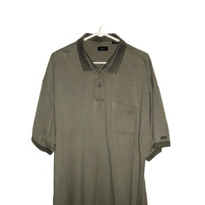 SAlE 50% OFF Vintage Gray Polo Golf Shirt by Izod Men&#39;s Size XXL Extra Extra Large Now 5 USD