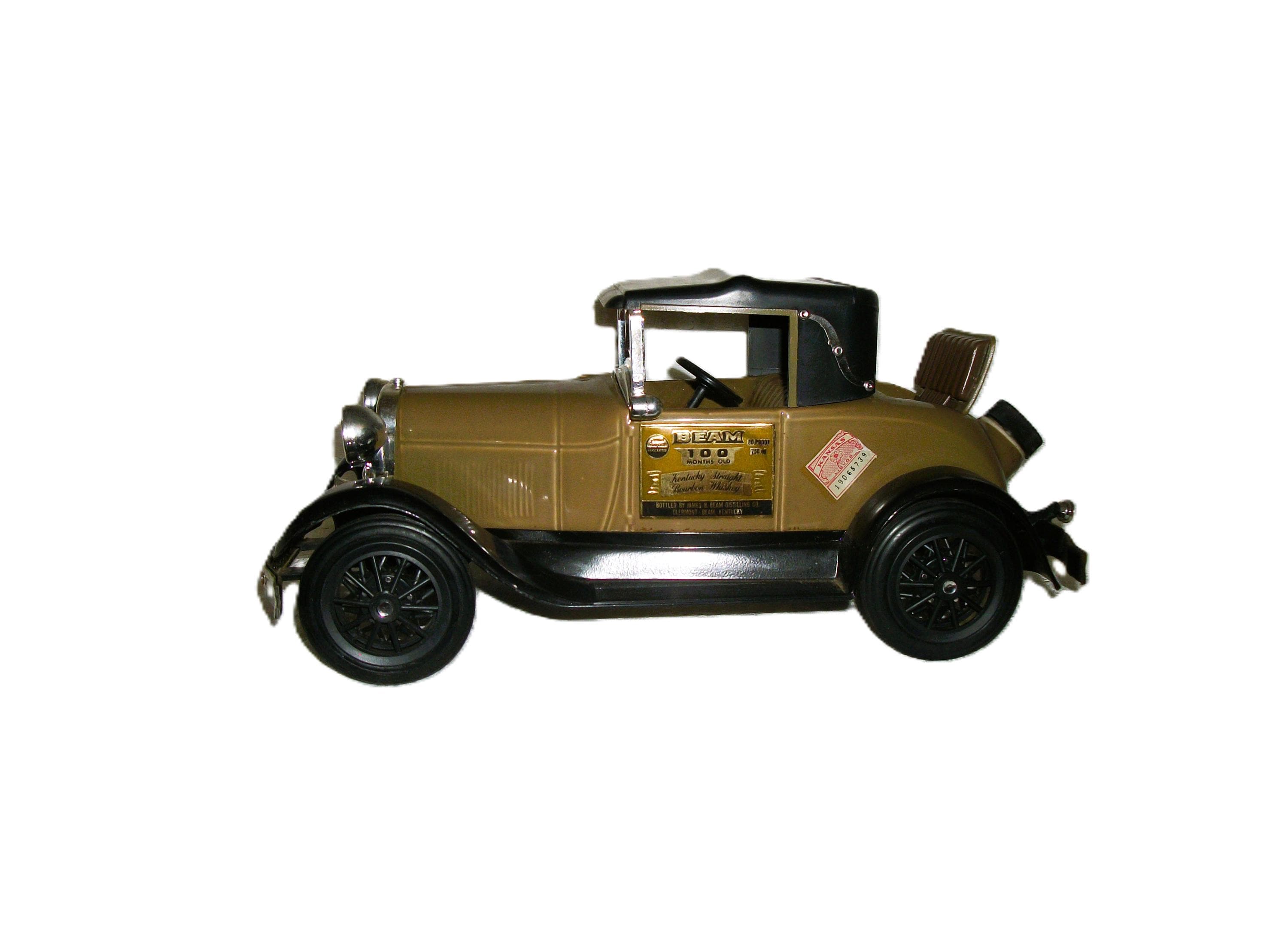 Vintage 1928 Model A Ford Car Jim Beam Decanter Liquor