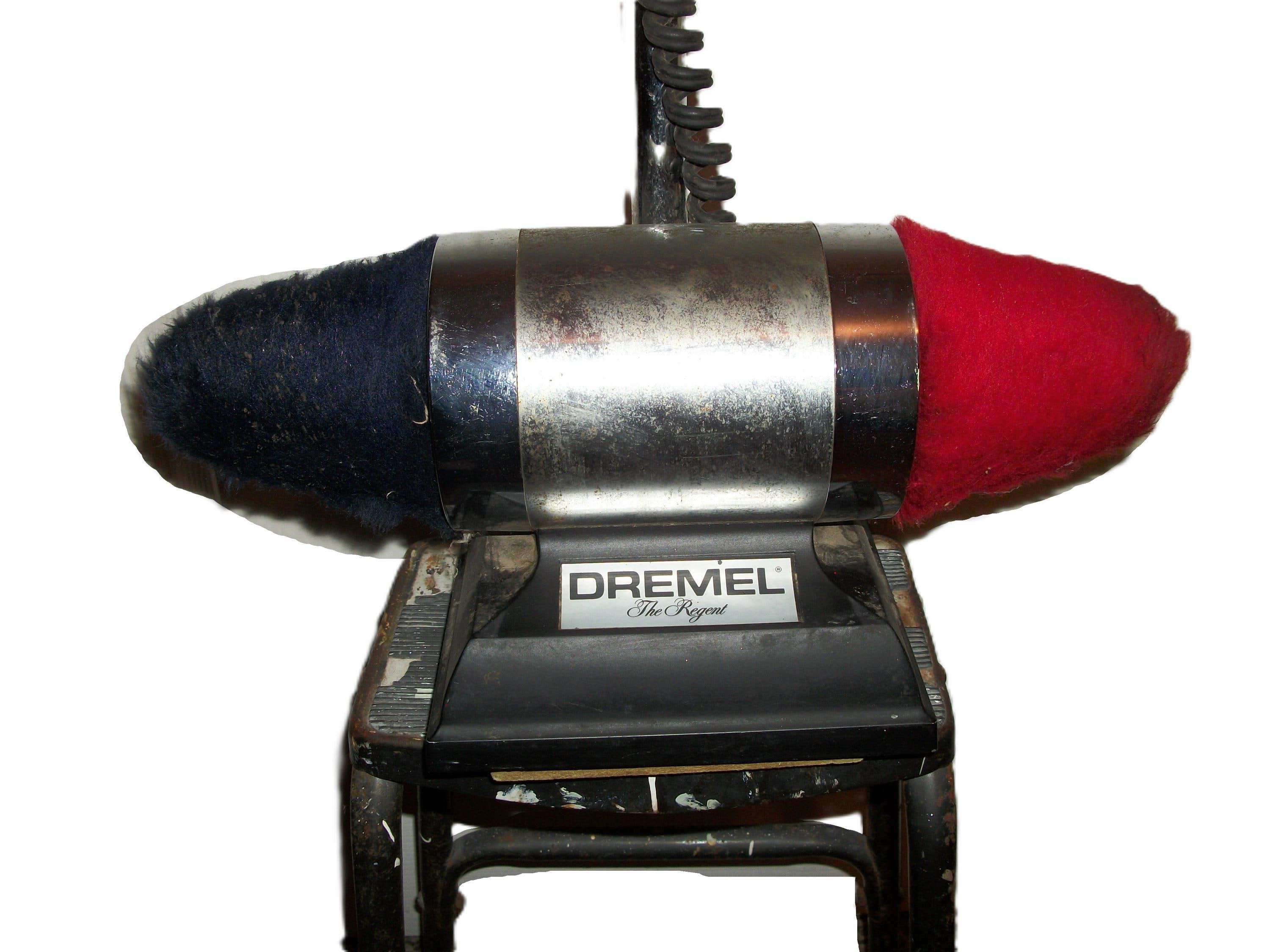 Vintage Dremel the Regent Electric Standing Double Buffer Shoe