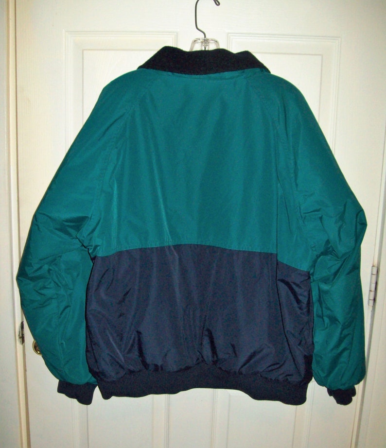 Vintage Mens Green & Navy WearGuard Zip Front Jacket National | Etsy