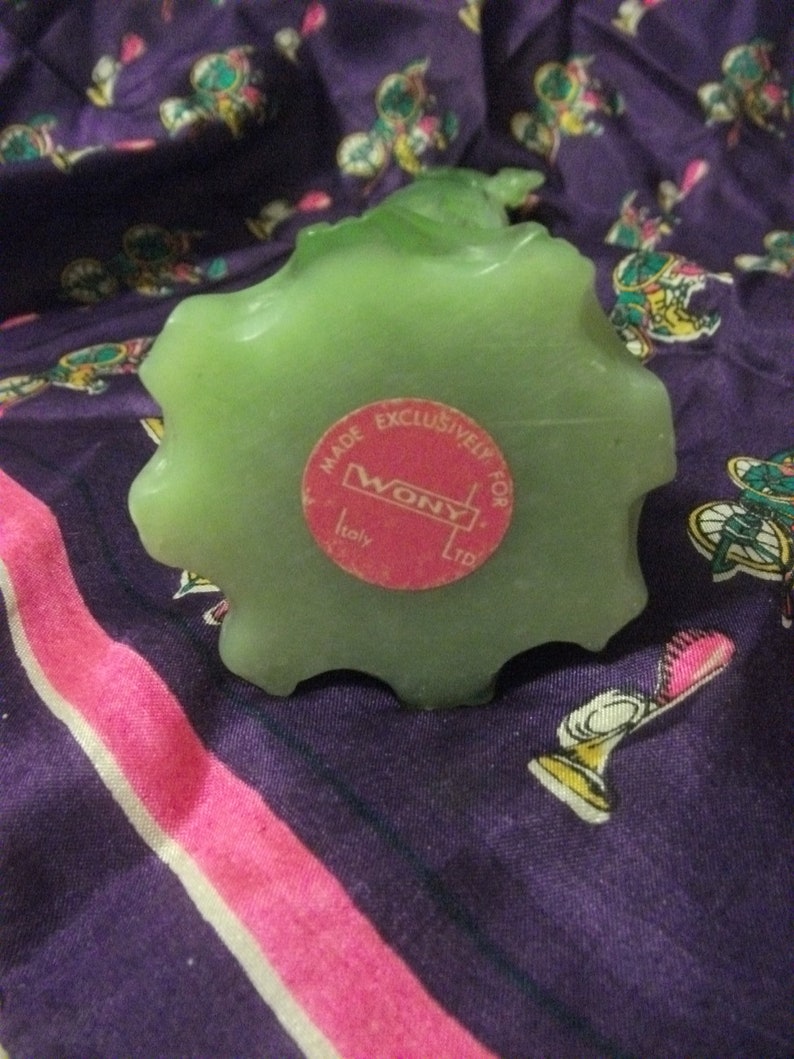 Vintage Jade/Jadeite Oriental Geisha Statue Figurine marked Etsy