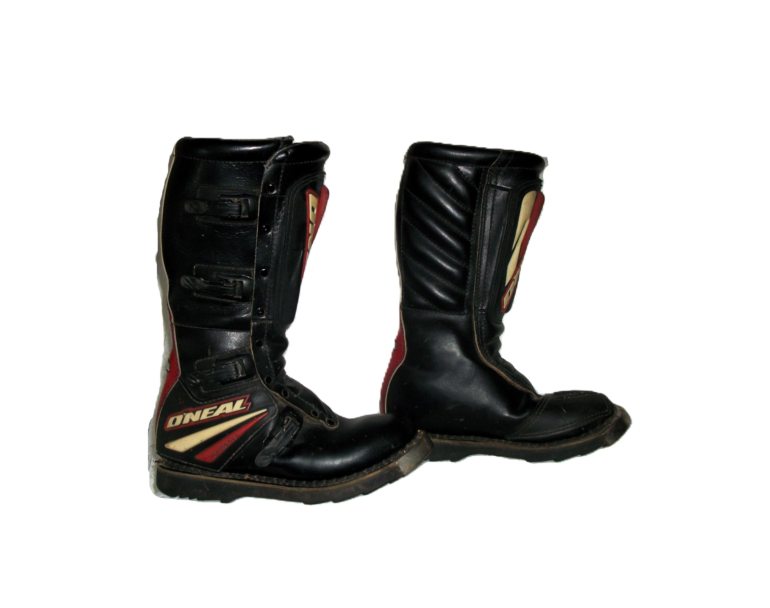 Motorcycle Boots Axo Dirt Bike Gear Vintage Motocross Boots Axo Mx