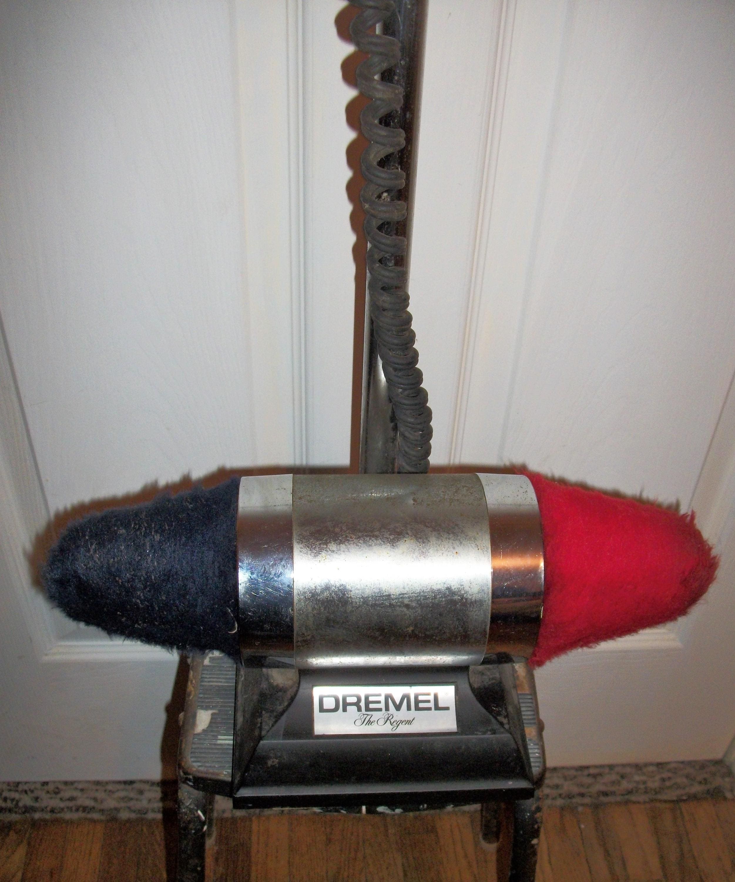 Vintage Dremel Regent Electric Shoe Polisher Double Buffer Shiner