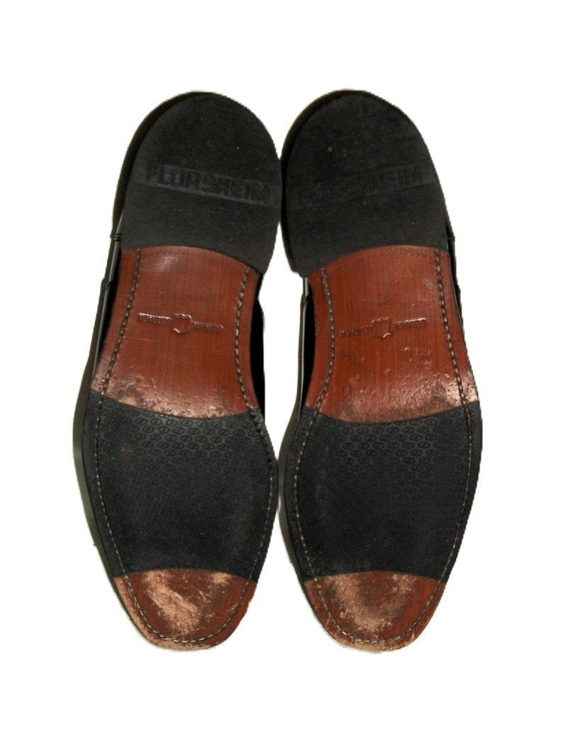 Vintage Burgundy Oxblood Leather Oxfords by Florsheim Shoe Men's Size 10 D Only 18 USD image 10