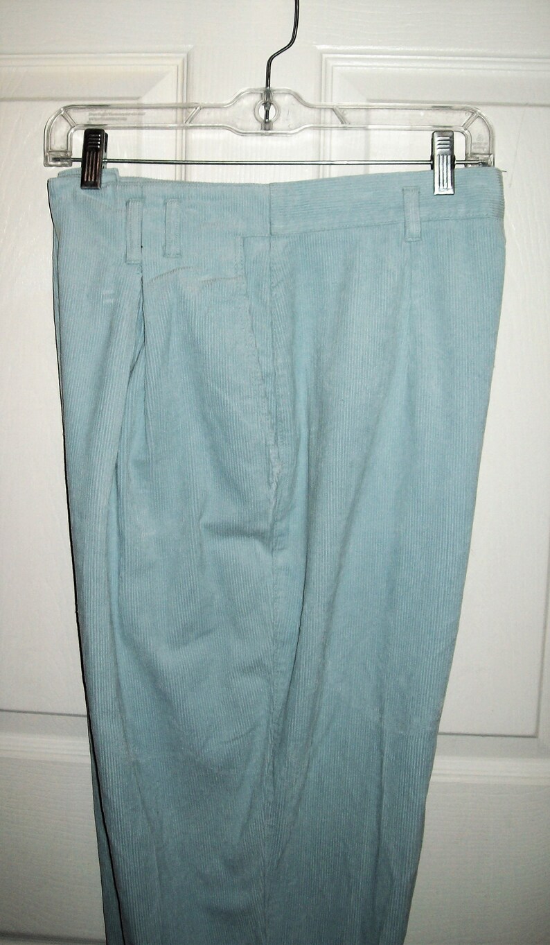 light blue corduroy pants