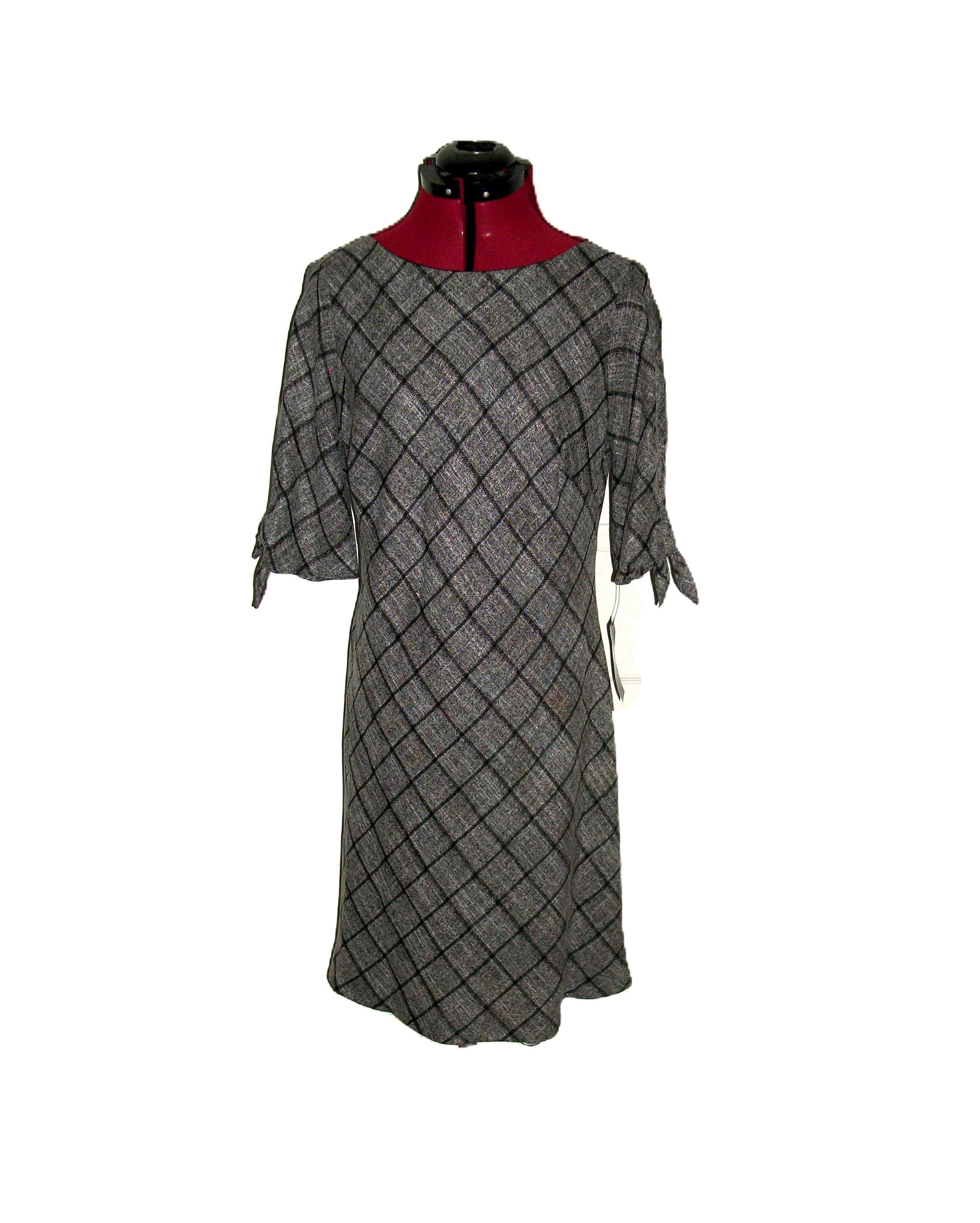 Black and Grey Dress