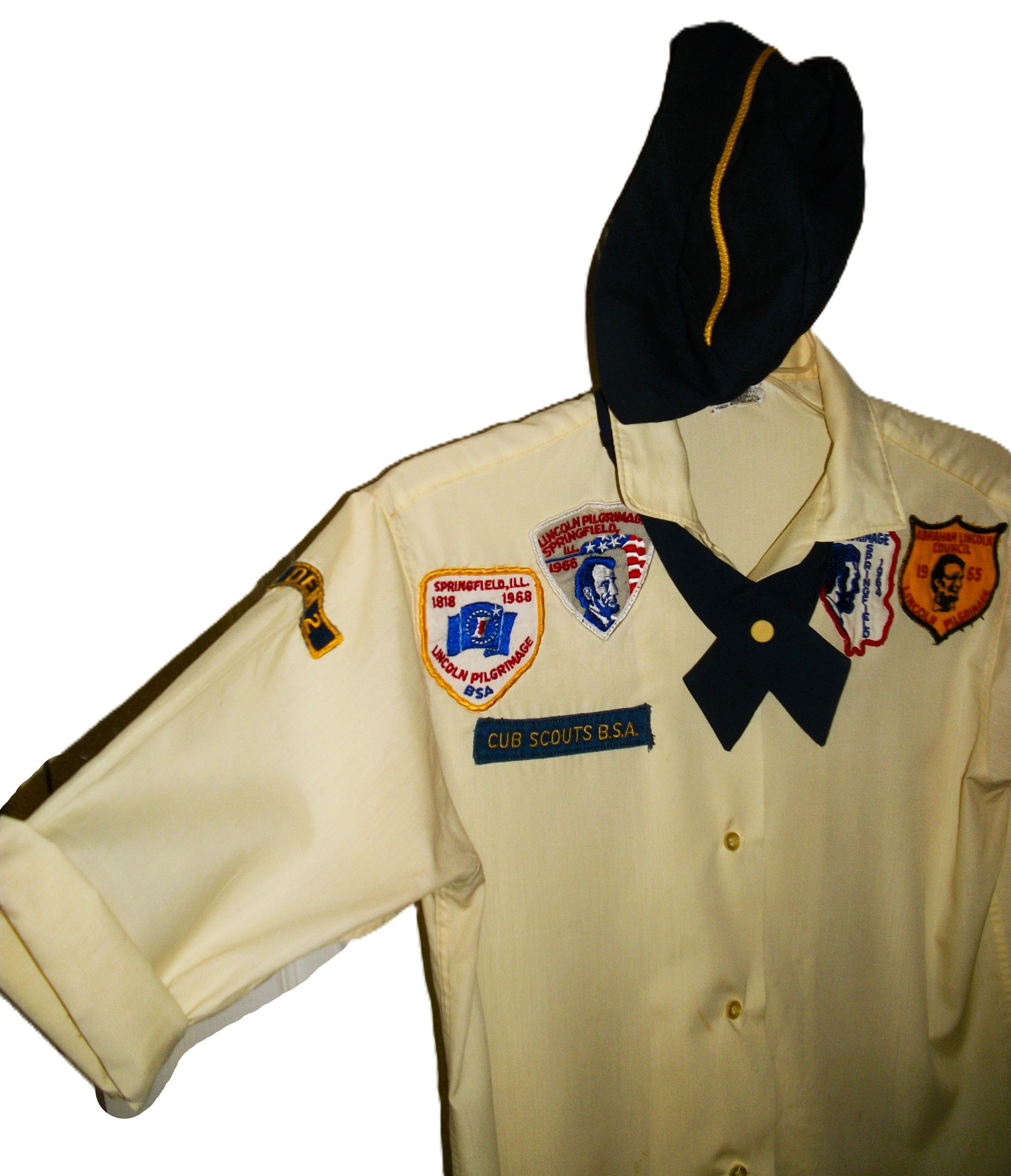 Vintage Cub Scouts Blouse Boy Scouts of America Den Mother Uniform Top ...