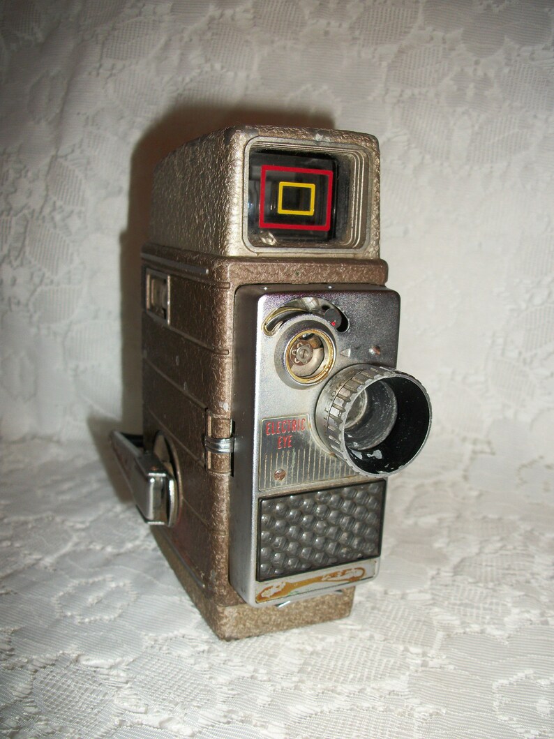Vintage Bell & Howell 8mm Electric Eye Movie Camera Wind up Etsy