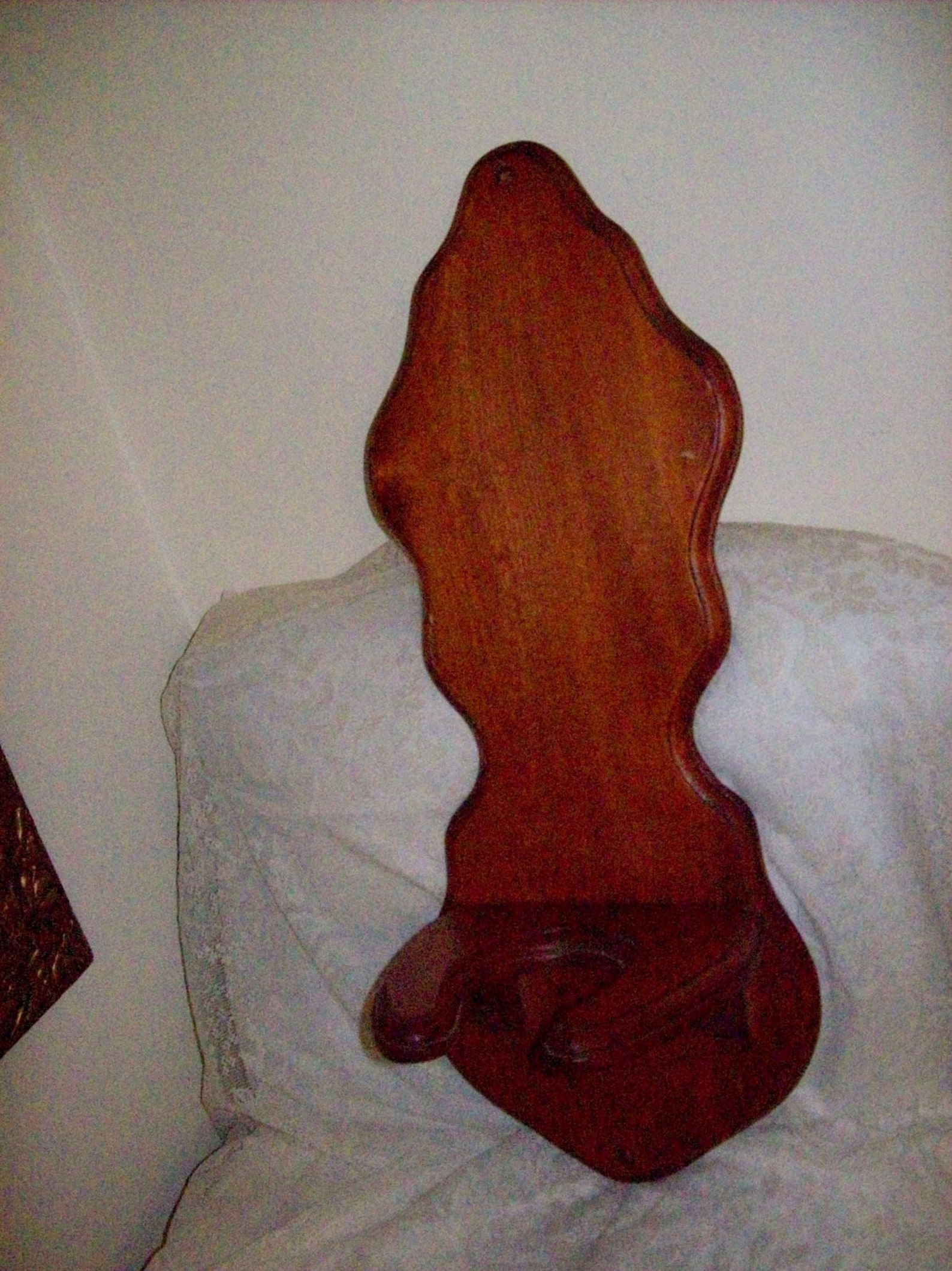 Vintage Wood Wall Hanging Oil or Kerosene lamp Holder ONly 12 Etsy