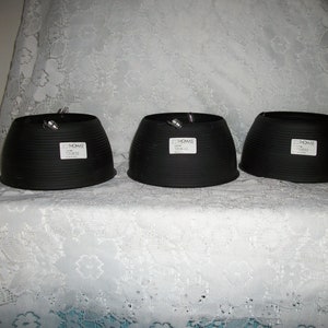 24 CENT SAlE Vintage Thomas Lighting TRM30 6 Stepped Baffle Trim for Recessed Lighting Flat Black get ALL 3 for 10 Bucks on SAlE 24 CENTS image 1