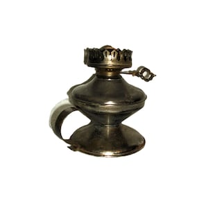 Vintage Metal Base ONLY for Oil or Kerosene Lamp with Handle Only 7 USD
