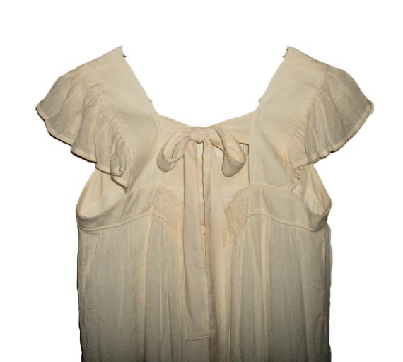 Peasant keyhole drop waist tunic main image 1