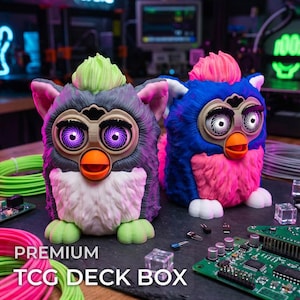 Furby Umbris Mtg Commander Deck Box | Creepy Magic The Gathering Card Holder
