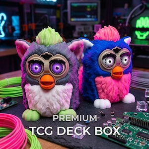 Furby Umbris Mtg Commander Deck Box | Creepy Magic The Gathering Card Holder