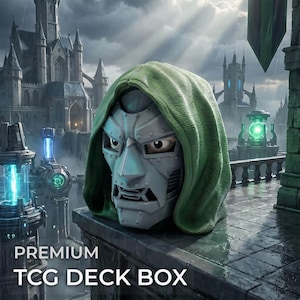 Doctor Doom Mtg Commander Deck Box | Marvel Tcg Magic The Gathering Card Holder
