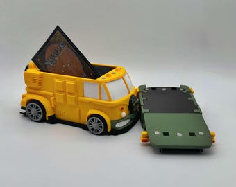 Party Wagon Mtg Commander Deck Box | Tmnt Inspired Magic the