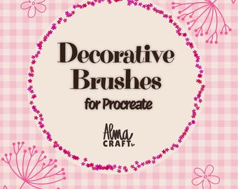 20 Decorative Sprinkle Procreate Brush Set