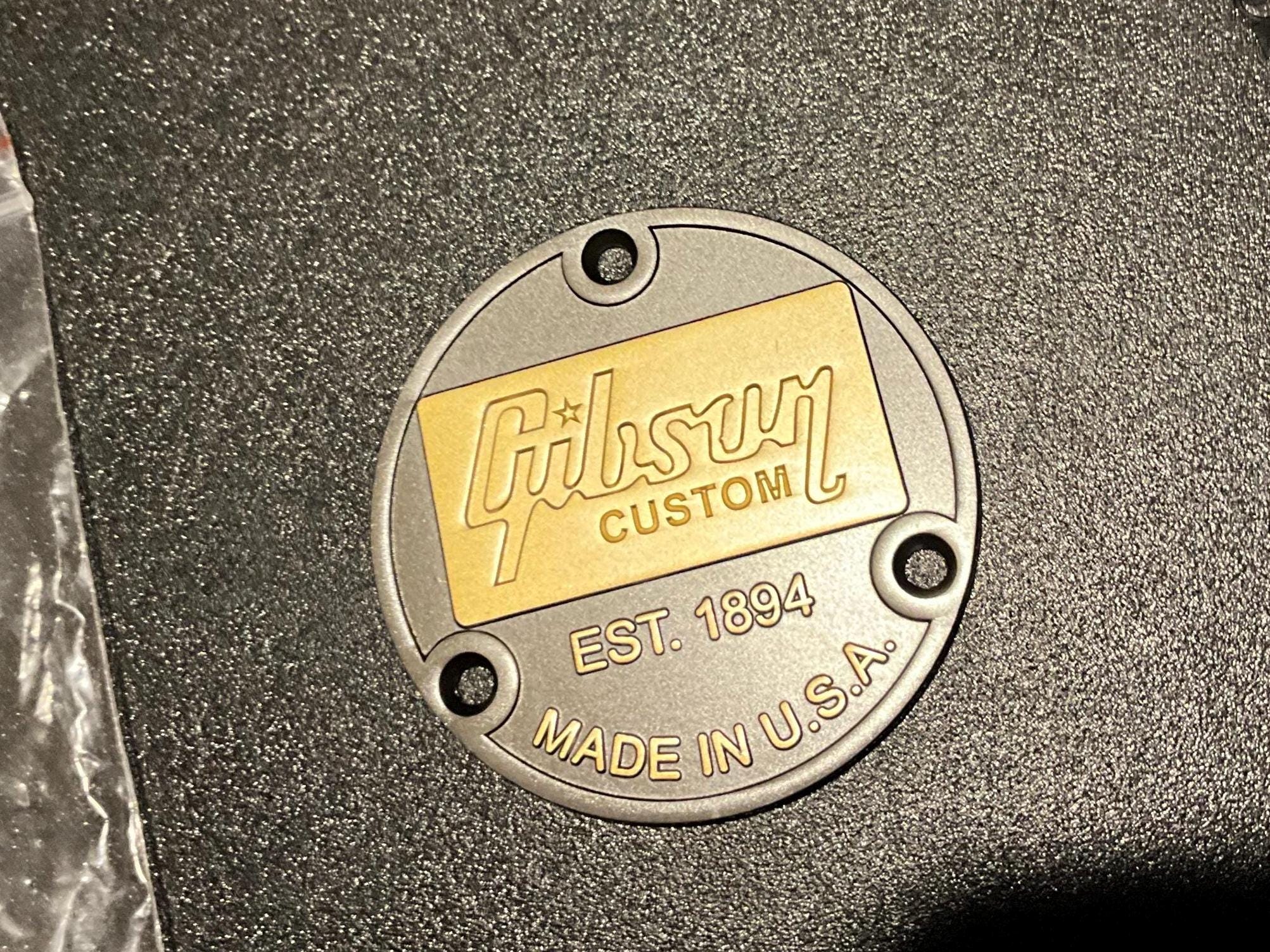Custom Gibson Plate - Etsy