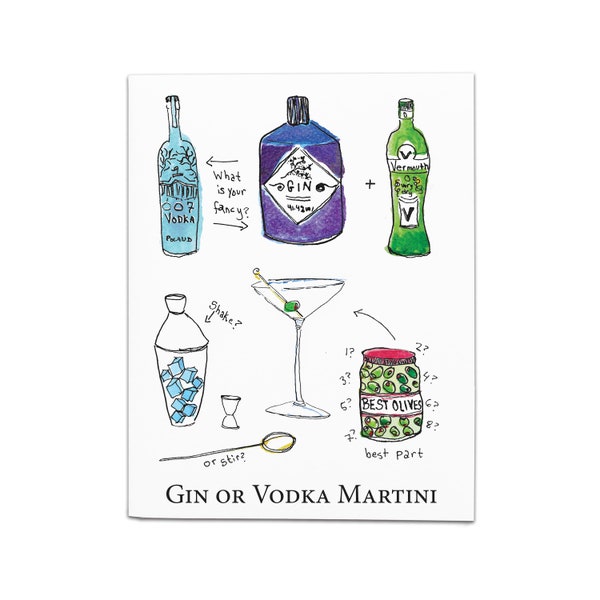 Martini mit Gin oder Wodka