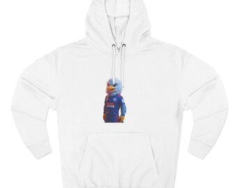 Child Astronaut Illustration Hoodie | Mini Space Explorer Graphic