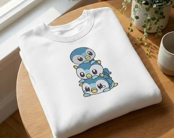 Archivo de diseño de bordado Piplup Stack (descarga digital)