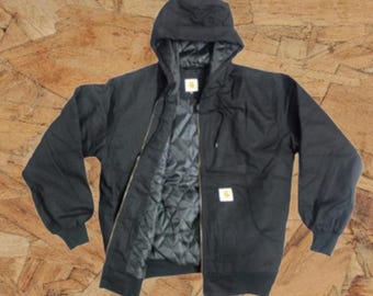 Felpa con cappuccio Carhartt vintage rielaborata