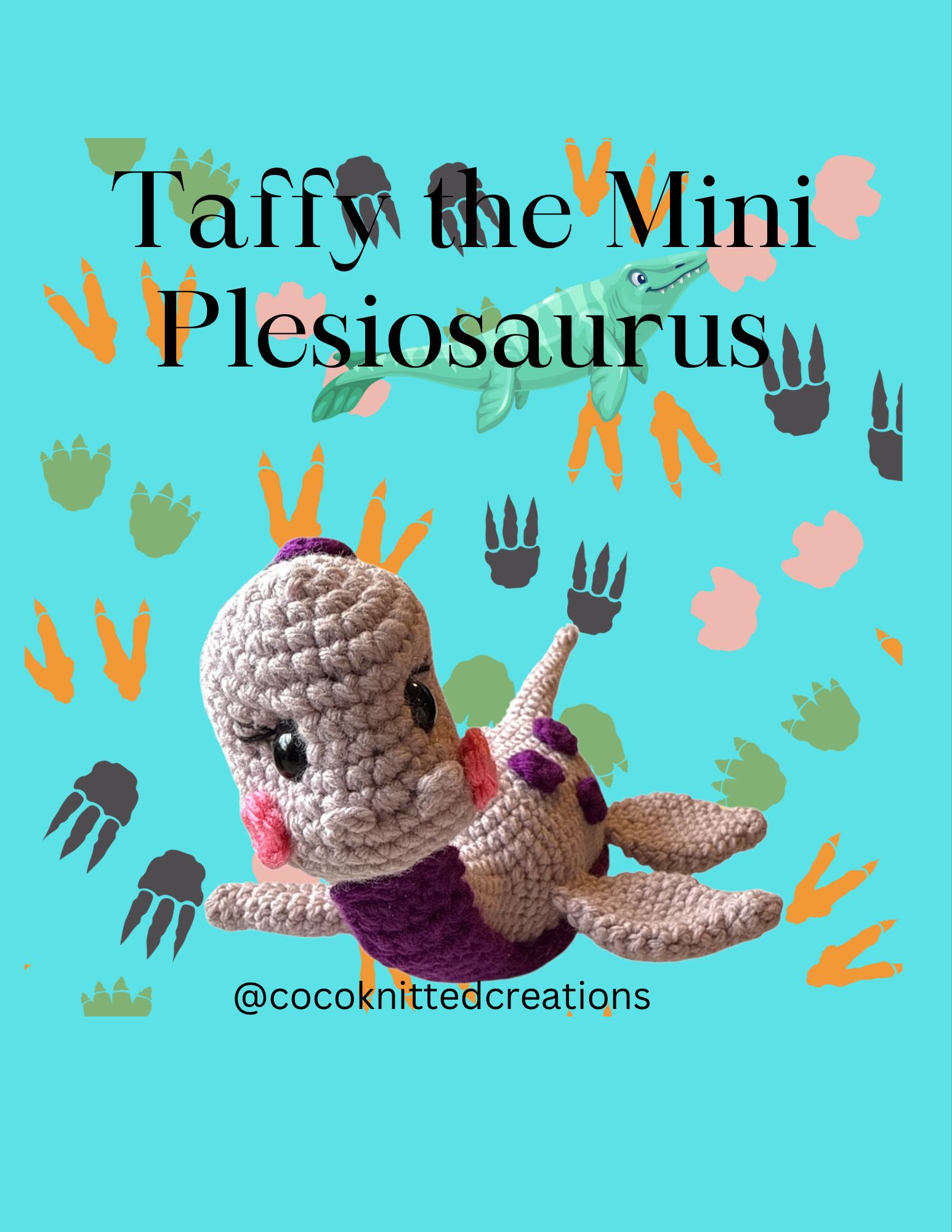 Mini Plesiosaurus Crochet Pattern – Dino Amigurumi