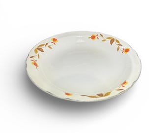 Vintage Hall's China “Jewel Tea Autumn Leaf” Rim Soup Bowl