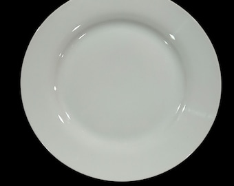 Potterybarn "Caterer's Box" wit porseleinen bord - 10,5"