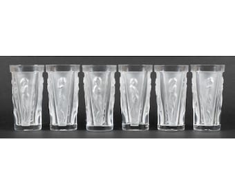 Lalique MUSES Highball Crystal Drinking Glass - Discontinued