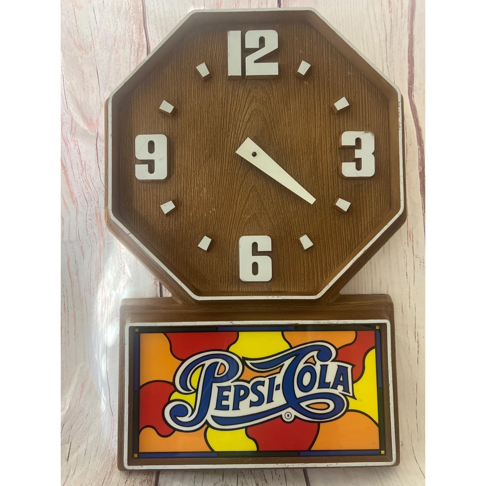 Vintage Pepsi Cola Clock - Etsy