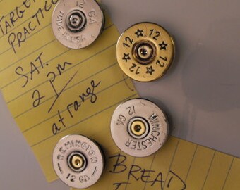 Magnets Shotgun Shell Magnets set of 4 assortment