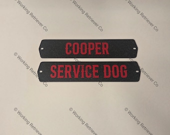 Custom Gunner Logo Tags (Upper/Lower) – G1 Kennels