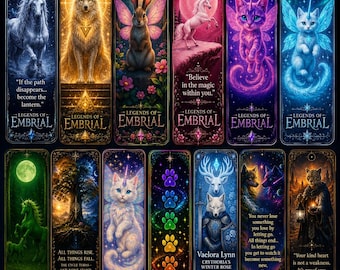 Legends of Embrial official bookmarks