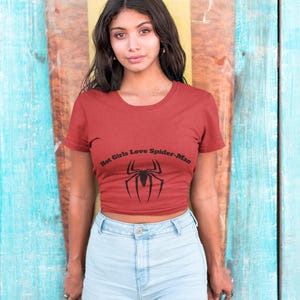 Hot Girls Love Spider-Man T-Shirt | Spider Logo Tee image 8