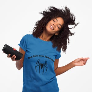Hot Girls Love Spider-Man T-Shirt | Spider Logo Tee image 7