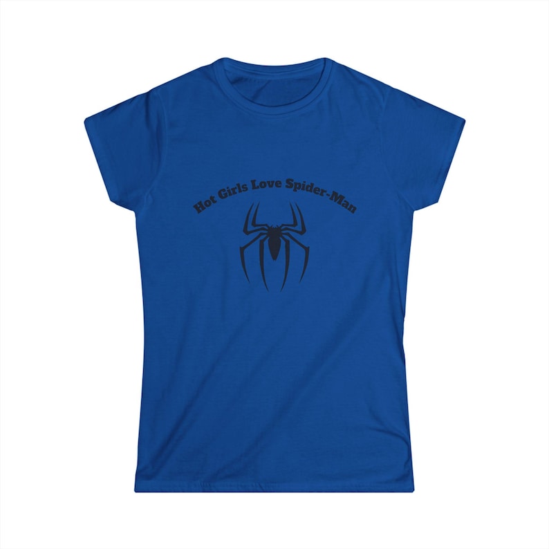Hot Girls Love Spider-Man T-Shirt | Spider Logo Tee image 4