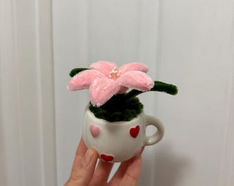 Mini Lilie Teetasse Topf