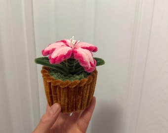 Mini Tiger Lily Flower Pot